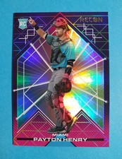 2022 Panini Chronicles Recon Payton Henry RC #1 Miami Marlins