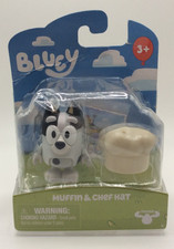 Bluey Story Starter Muffin  Chef Hat Figure NEW With Accessory, NEW IN BOX