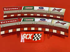 SCX 20040 Digital Standard Curve Border W/Barrier 1/32 Slot Car Track Used 2 E