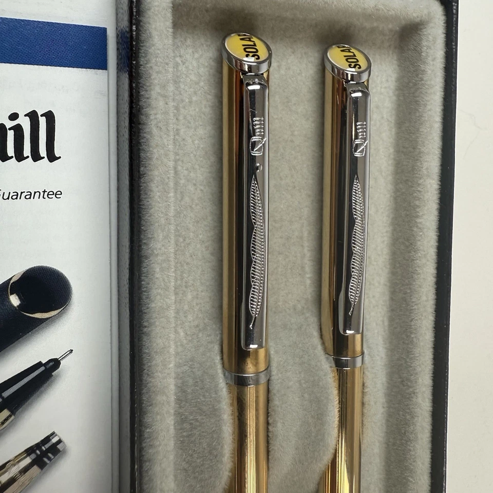 Conjunto de caneta esferográfica mecânica e caneta esferográfica e marcador Quill - Imagem 2 de 4