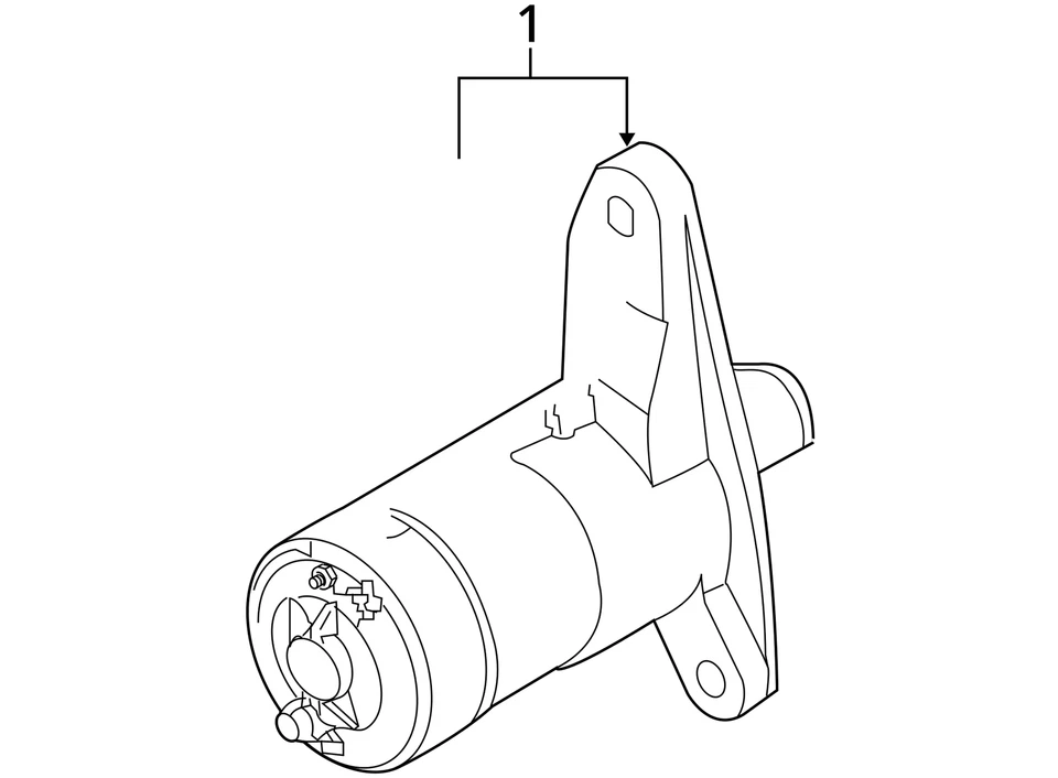 Nissan Versa Note 2014-2014 motor de arranque de auto solenoide fabricante original GMMZA Foto 4 de 4