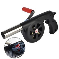 Hand Crank Blowers BBQ Manual Fan Air Blower Outdoor Cooking Barbecue Fire