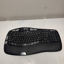 Logitech Wireless Wave K350 Ergonomic Keyboard - No USB Dongle -