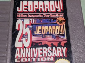 Jeopardy 25th Anniversary Nintendo NES Cartridge Only