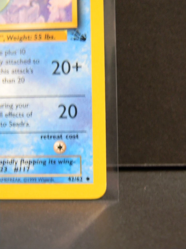 1999 Pokemon Cards 1st Edition Rare Seadra #42 nr mint - Image 4 of 4