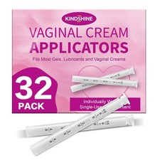32 Pack Disposable Vaginal Cream Applicators for Women, Suppository Applicato