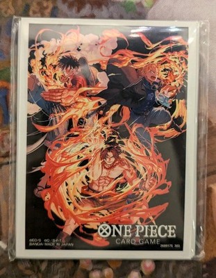 One Piece Card Game - Ace Sabo Luffy - Limites Edition Promo Sleeves