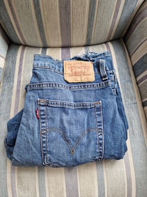 Levi's 752 Blue Jeans - W36 x L32 - GEBRAUCHT. ***einige Gebrauchsspuren an der Unterseite der Beine.