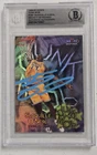 Shaquille O'Neal Signed 1999-00 Hoops Dunk Mob Card DM1 Beckett Auto Lakers