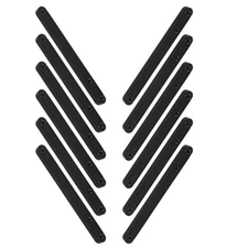 12 Pcs Replacement Drawer Slides Furniture Cabinet Dresser Bottom Mount