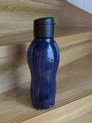 Tupperware NEU Trinkflasche Eco Easy 1L blau mit Schraubverschluss Eco Bottle 