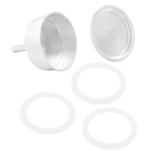 Espresso Moka 9 Cup Replacement Funnel Kits, 1Pack Replacement Funnel, 1 Alum... - Picture 1 of 5