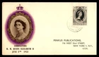 Mayfairstamps British Solomon Islands FDC 1953 Coronation Queen Elizabeth II Fir