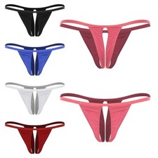 Women Panties Sleepwear Briefs Low Rise Thongs Micro Underwear Elastic Bikini