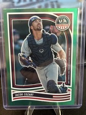2024 Panini Stars and Stripes - Jacob Cozart #191 Green (RC)