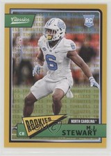 2018 Panini Classics Rookies Timeless Tributes Gold 17/99 MJ Stewart #271 0c6