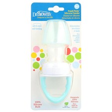 Fresh Firsts  Silicone Feeder, 4 Months , Mint, 1 Count
