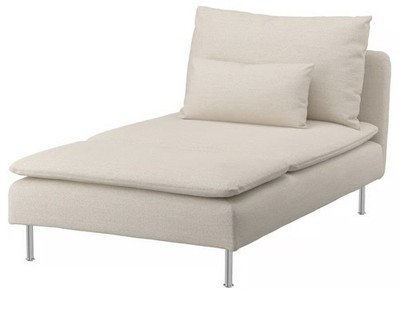 Nagelneuer Ikea Soderhamn Bezug für Chaiselongue, gunnared beige, 505.745.24.