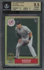 2017 Topps Chrome 1987 Topps Aaron Judge RC Rookie Gem Mint BGS 9.5