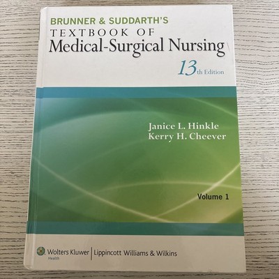 Brunner and Suddarth's Textbook of Medical-Surgical Nursing Hinkle 