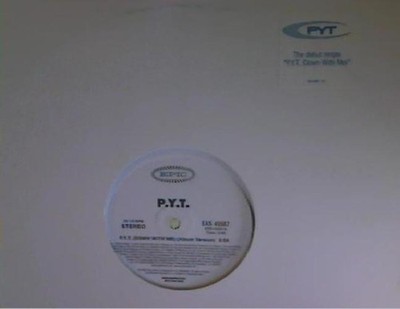 PYT, P.Y.T. (Down With Me), (12'', Single, Promo), NM or M-, 4014218302