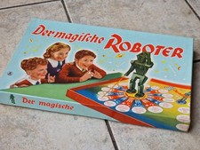 Der Magische Roboter mit Metall Roboter vintage Spiel aus den 50er 60er