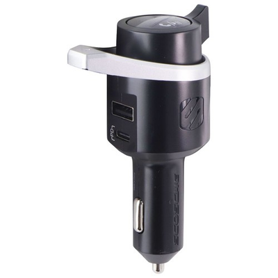 #ad Scosche USB C and Type A Wireless Hands Free Car Kit Black BTFMPD3SR SP $10.95