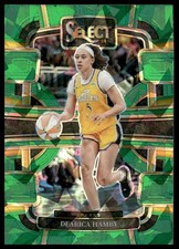 Dearica Hamby 2024 Panini Select WNBA #77 Prizms Green Ice Los Angeles Sparks
