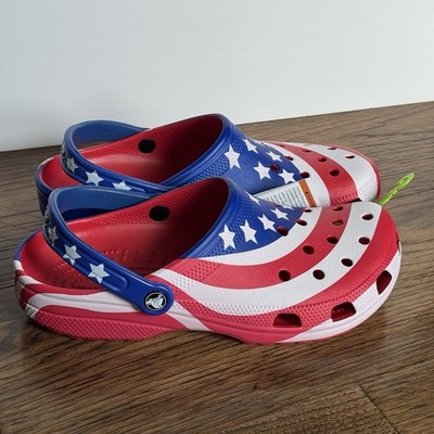 Crocs Classic American Flag Clog Men display picture 1