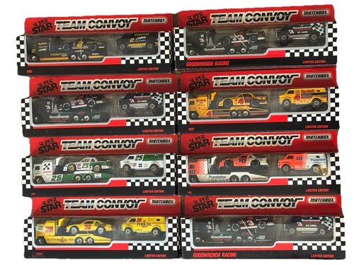 Matchbox Super Star Team Convoy 1:64 Lot Of 8