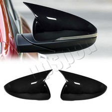 Glossy Black Rearview Mirror Cap Cover Trim For Kia Forte Cerato K3 2019-2024 Glossy Black Rearview Mirror Cap Cover Trim For Kia Forte Cerato K3 2019-2024