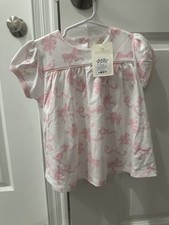 NWT The Beaufort Bonnet Company Puff Sleeve Dowell Day Top Never Too Many Bows4T