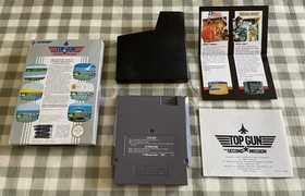 Top Gun The Second Mission NES Complete Good Con