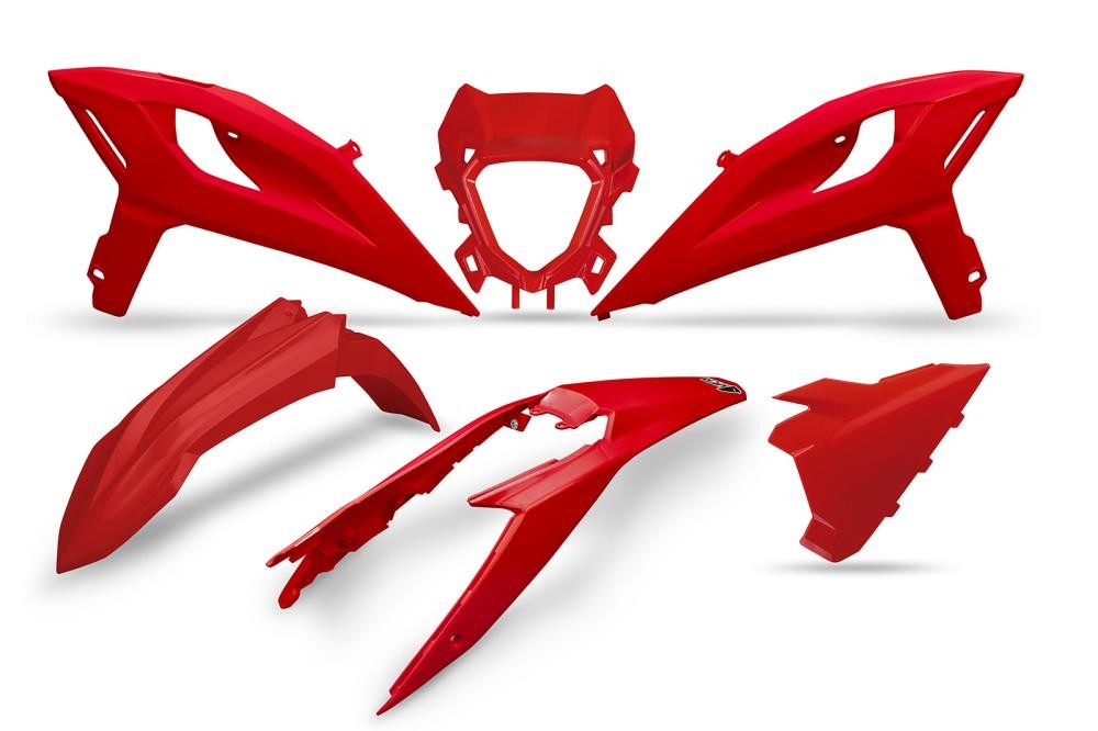 UFO Plastic Fairing Kit 6-Piece For Beta RR 250 450 2025-2026 Red