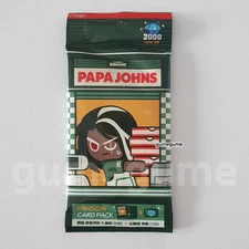 Cookie Run Kingdom Papa Johns Random Photocard 1 Pack A or B 5 Cards Photocards
