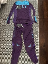 Fly Racing Women's Lite Motocross Gear Set Jersey Pant Combo Dirt Bike MTB BMX