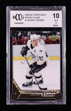 2005-06 Upper Deck Sidney Crosby RC #1 Rookie Class Gem Mint 10 Penguins