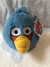 Angry Birds Blue Bird Plush 6 Squeeze Me Toy 2010 Commonwealth No Sound