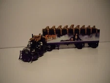 DCP FIRST GEAR 1/64 ELVIRA LOGOED MACK SUPER-LINER WITH SLEEPER&40' ELVIRA VAN 