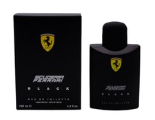Ferrari Scuderia Black by Ferrari 4.2 oz EDT Cologne for Men New In Box