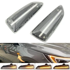 For Opel Astra J Astra K Grandland X Insignia B Dynamic LED Side Marker Light