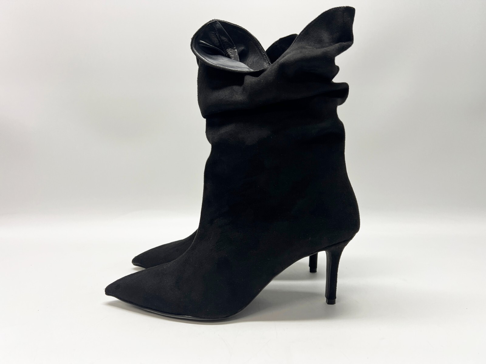 DIVINE FOLLIE Camoscio Womens Black Boots - UK 4 (37) - EX Display RRP = £150 image 7