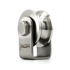 U Pulley Wheel Steel Rope Wheel Bearing Pulleys for Rope Cable Pulley Wheel