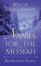 Names for the Messiah An Advent Study Walter Brueggemann Christmas NEW