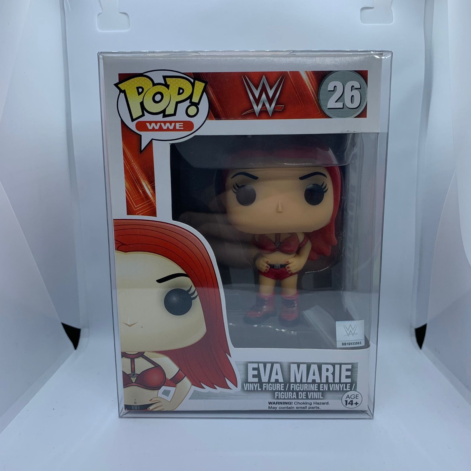 Eva Marie Funko Pop Wwe 26 Con Protector