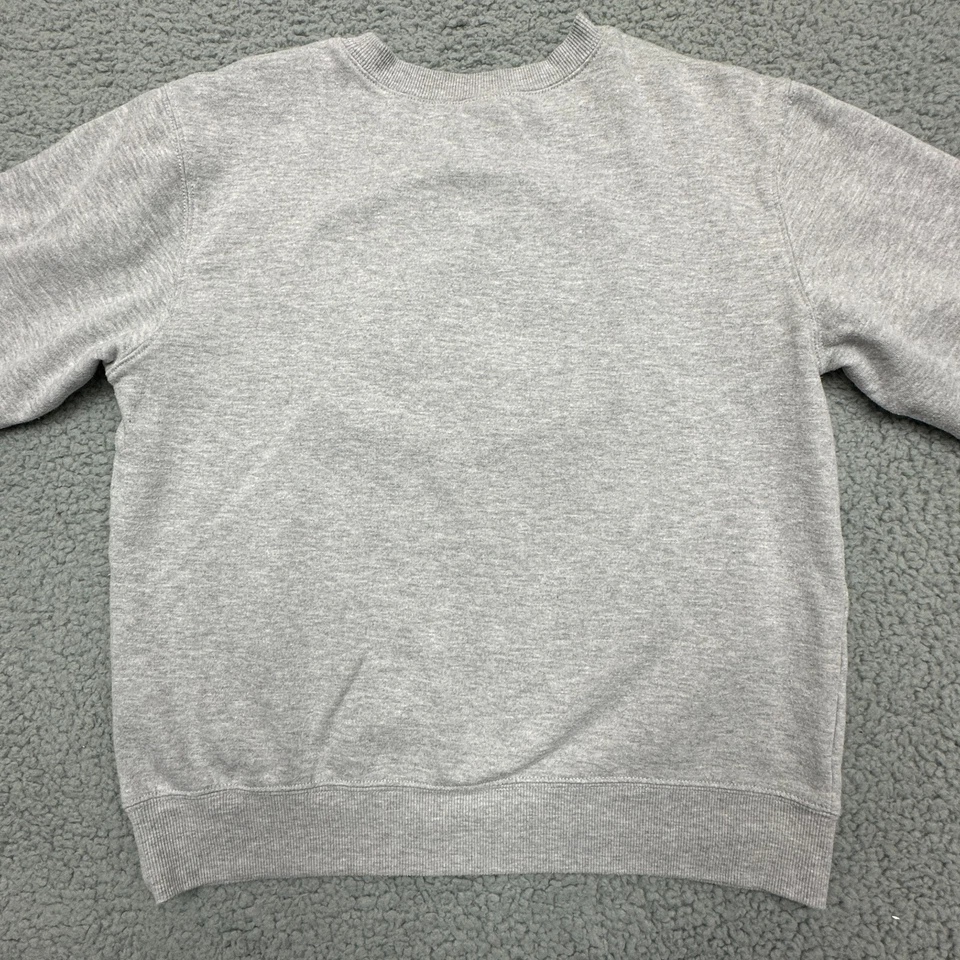 Paul Frank Sweatshirt Junior Medium Gray Julius Monkey 3D Embroidered Y2K Fun - Image 2 of 4