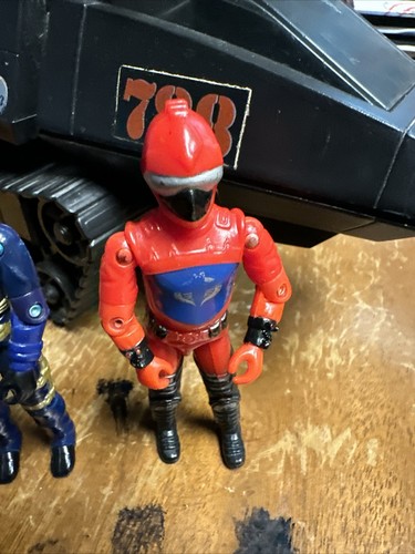 Gi Joe 1983 Hiss Tank & Driver 1984 Hooded Cobra Commander No Gun Vintage ARAH - Picture 10 of 24