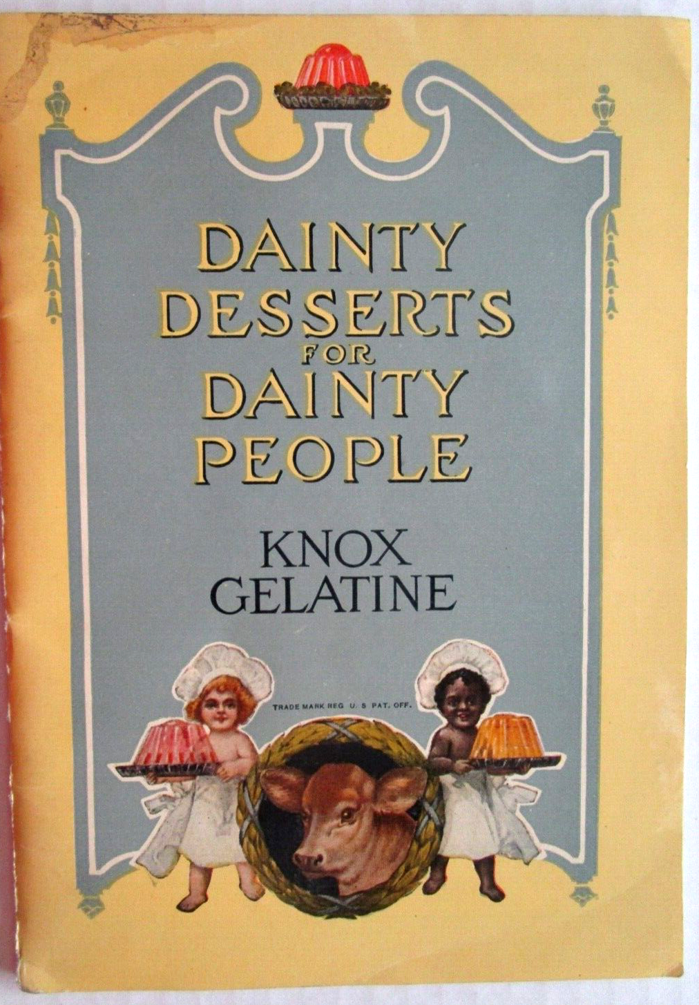 1924 Knox Gelatin Dessert Recipe Book/40 pages of Dessert Recipes E5J