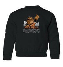 Philadelphia Flyers GRITNESSES Gritty Mascot Hockey Youth Crewneck Sweatshirt