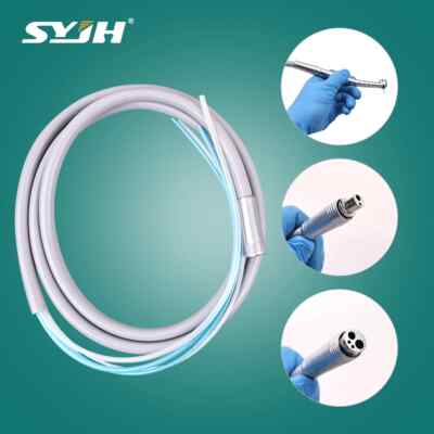 Dental Silicone Tubing Hose Air Turbine Motor Handpiece Connector 2/4Holes Lab